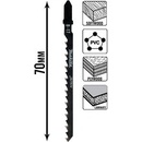 MAKITA A-85690 pilky č.B-17 70mm 5ks/bal
