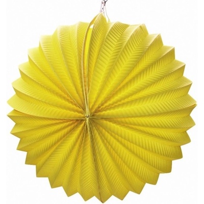 Anděl Lampion kulatý žlutý 9012