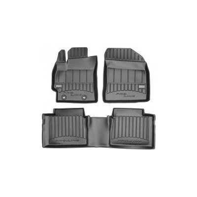 FroGum Гумени стелки Frogum Proline 3D съвместими с TOYOTA COROLLA XI E 160 (2013-2019) 3 ЧАСТИ
