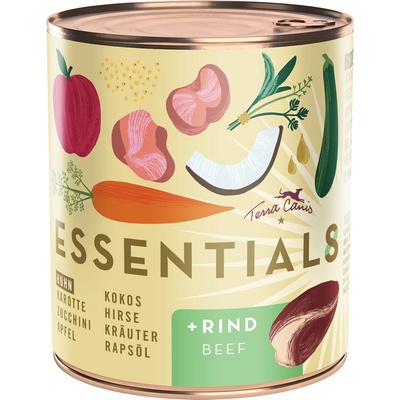 Terra Canis Essential 8+ kuracie a hovädzie 12 x 780 g