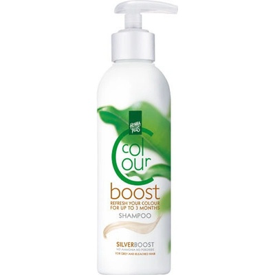Hennaplus Colour Silverboost šampon stříbrný 200 ml