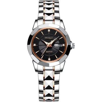 Poedagar Часовник poedagar el-35043 - Сребристо / Черно kp35043 (el-35043)