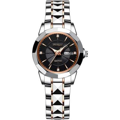 Poedagar Часовник poedagar el-35043 - Сребристо / Черно kp35043 (el-35043)