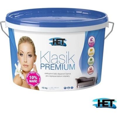 Disperzní malířská barva HET Klasik Premium 15kg