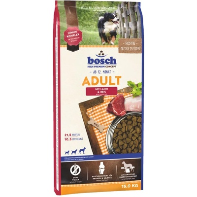 bosch Tiernahrung High Premium concept 2x15кг Adult агнешко и ориз bosch суха храна за кучета