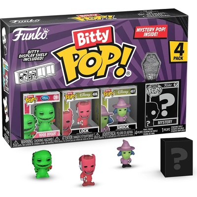 Funko Комплект мини фигури Funko Bitty POP! Disney: Nightmare Before Christmas - 4-Pack (Series 1) (086712)