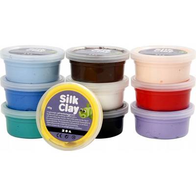 Creativ Company Silk Clay penová 10x 40g