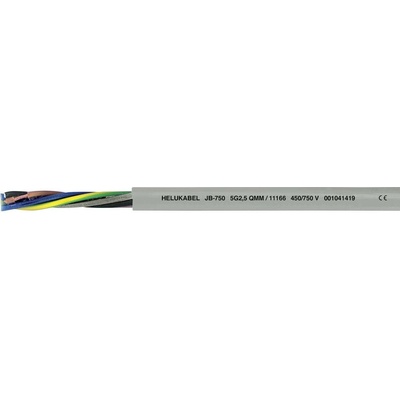 Helu OB-750 11121-1000 riadiaci kábel 2 x 4 mm² 1000 m sivá