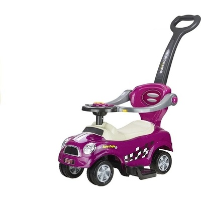 Lean Toys s vodící tyčí coupe fialové 301