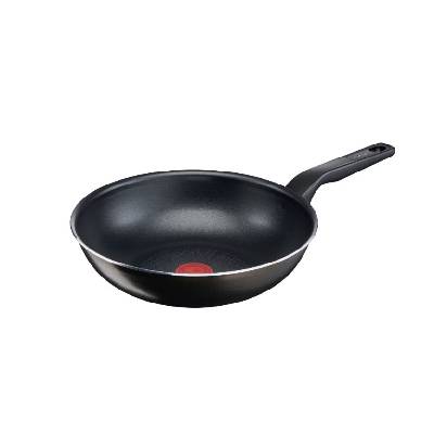 Уок тиган Tefal C3841953 Opium XL Intense 28 см, Thermo-Spot, индукция, черен (C3841953)
