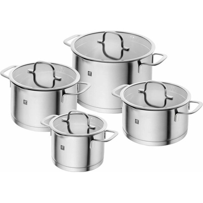 Zwilling Sada nerezového riadu so zlievacími pokrievkami True Flow, 4 ks 1009153