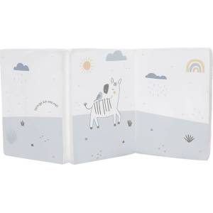 KikkaBoo Сгъваем матрак 60/120/5 cm Stripy Friends (31107020053) - salemax