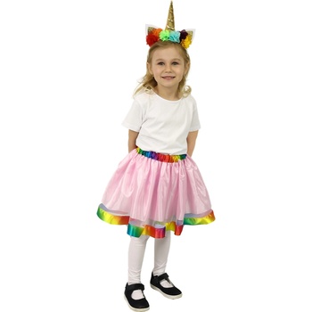 Rappa Театрален костюм Rappa - Еднорог II, диадема и туту пола (222533)