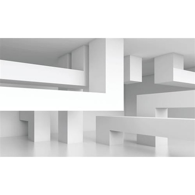 IMPOL TRADE 2145 Fototapeta 3D abstraktní vzor rozměr 368 cm x 254 cm