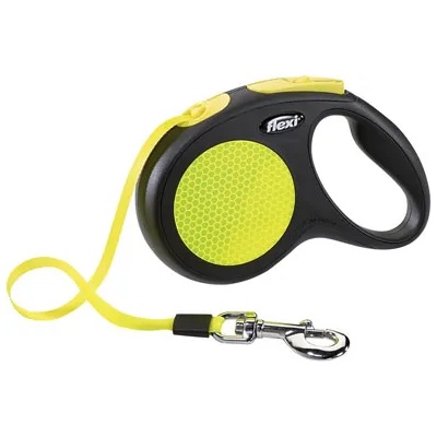 flexi Автоматичен повод за куче до 50 кг Flexi Giant Neon L, 5 м лента (0603220)