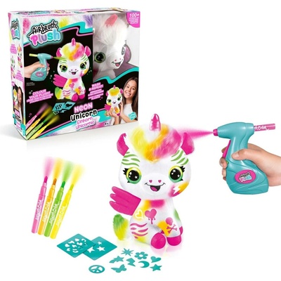 Airbrush Plush Neon Unicorn 20 cm
