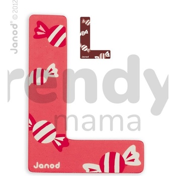 Janod drevené písmeno L ABCDeco