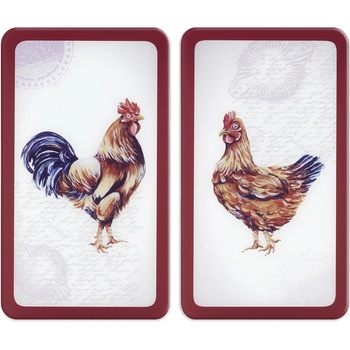 Wenko Капаци за печка от закалено стъкло 2 бр. 52x30 cm Farm - Wenko (2521471500)