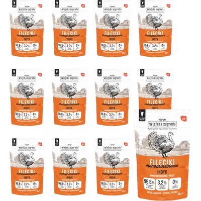 Wiejska Zagroda Monoproteinové filetky Krůta 12 x 85 g