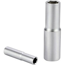 Hlavice nástrčná prodloužená, 1/2", 10mm, L 77mm, CrV