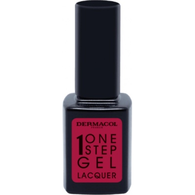 Dermacol One step gel lacque lak na nechty 05 Carmine Red 11 ml