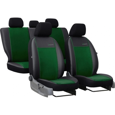 Autopoťah Pok-Ter Exclusive Alcantara - zelené