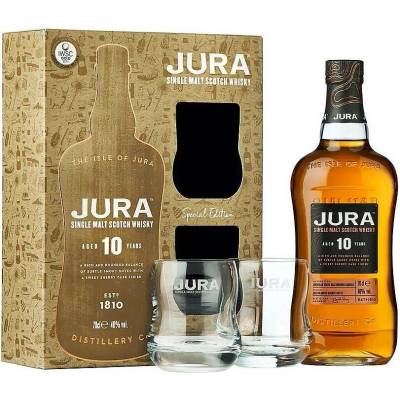 Jura 10y v dárkové kazetě se sklem 40% 0,7 l (kazeta)