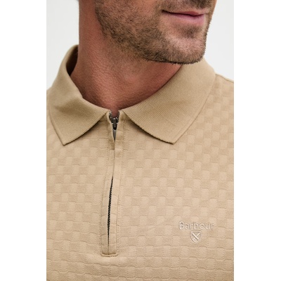 Barbour тениска с яка мъжка памучна Hockham (MML1528)