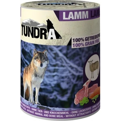 TUNDRA grain free - консерва за кучета с агне, БЕЗ ЗЪРНО, 400 гр, Германия - 621ve