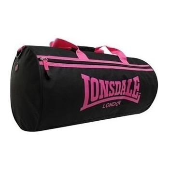 Lonsdale Barrel bag black/Pink