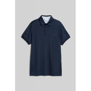 Gant polokošela Mercerized Jersey SS Rugger modrá