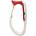 DMM Карабинер за екипировка Dmm Vault Wire Gate Gear carabiner - Red / Silver - размер One Size (324-0040-0211)