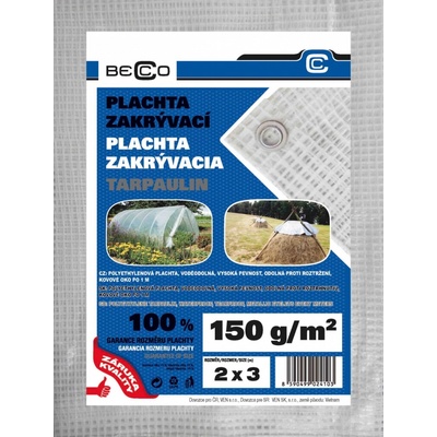 MasiPro Plachta 150g PRůHLEDNÁ 2x3m 102410 – Zboží Dáma