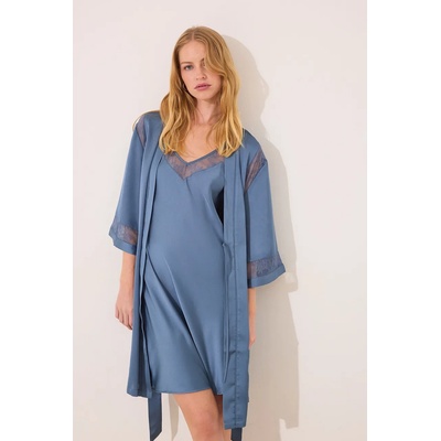 Women'Secret Халат women'secret в синьо 2539005 (2539005)