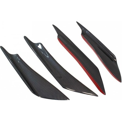 TNG Splitter predného nárazníka Fins Body spojler canards 4 ks PP-IN-234