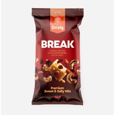 GRIZLY On the Go Break mix 55 g