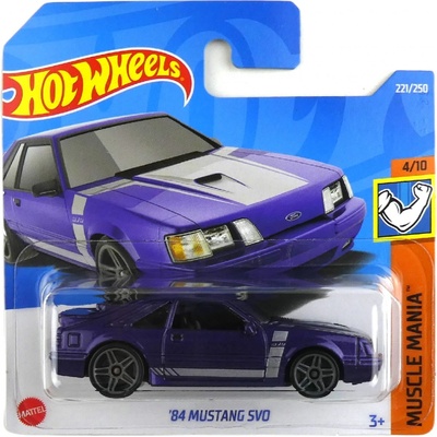 Mattel Hot Wheels 84 Mustang SVO Purple