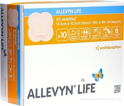 ALLEVYN LIFE Krytie Na Rany 10,3 X 10,3 Cm Od 3,68 € - Heureka.sk