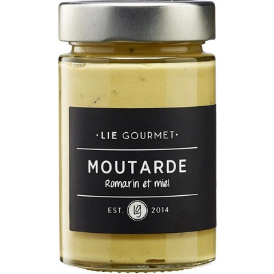 LIE GOURMET Krémová hořčice s rozmarýnem a medem 200 g