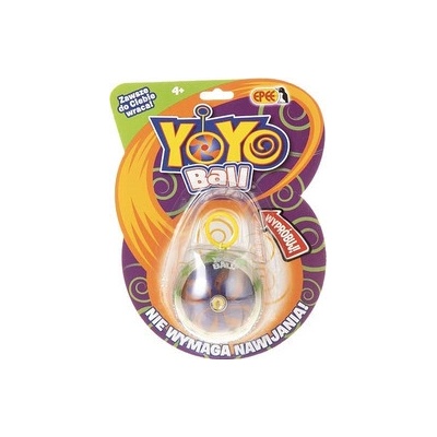Yoyo Ball fioletowy blister yoyo z kwiatkiem