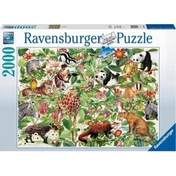 Image 1 of Ravensburger Пъзел Ravensburger от 2000 части - Джунгла (16824)