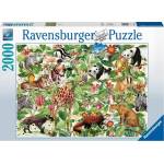 Ravensburger Пъзел Ravensburger от 2000 части - Джунгла (16824)