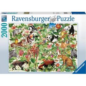 Ravensburger Пъзел Ravensburger от 2000 части - Джунгла (16824)