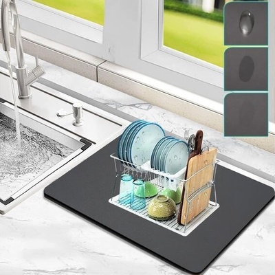 CALOPEAH odkapávací podložka na nádobí, odkapávací podložka na nádobí, super savá podložka do – Sleviste.cz