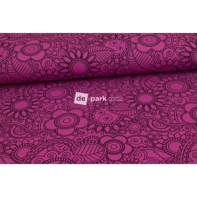 de-park Teplákovina - Omalovánka - světle ostružinová - 437