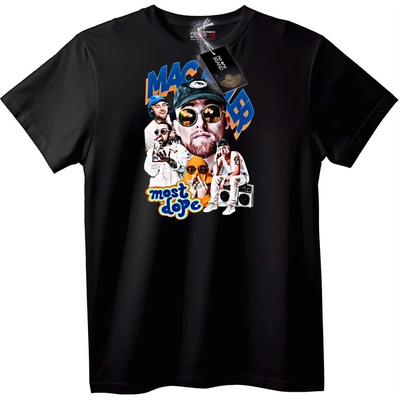 NOONEBRAND Тениска Mac Most Dope - 2XL, White