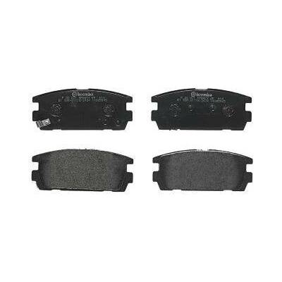 Sada brzdových destiček, kotoučová brzda BREMBO P 30 021