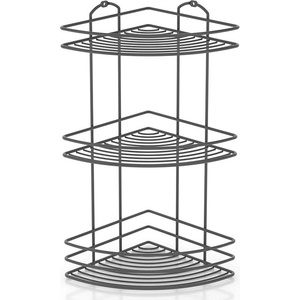 Tekno-Tel ПОСТАВКА ЗА БАНЯ tekno tel bk-023 , 3 нива/ъгъл , черно (7777150051)
