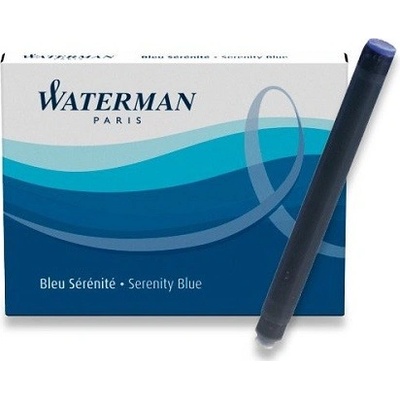 Waterman 297803216 inkoustové bombičky standardní modré