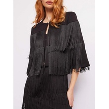 GAUDI Fringed Black bunda
